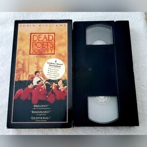Dead Poets Society VHS Tape
